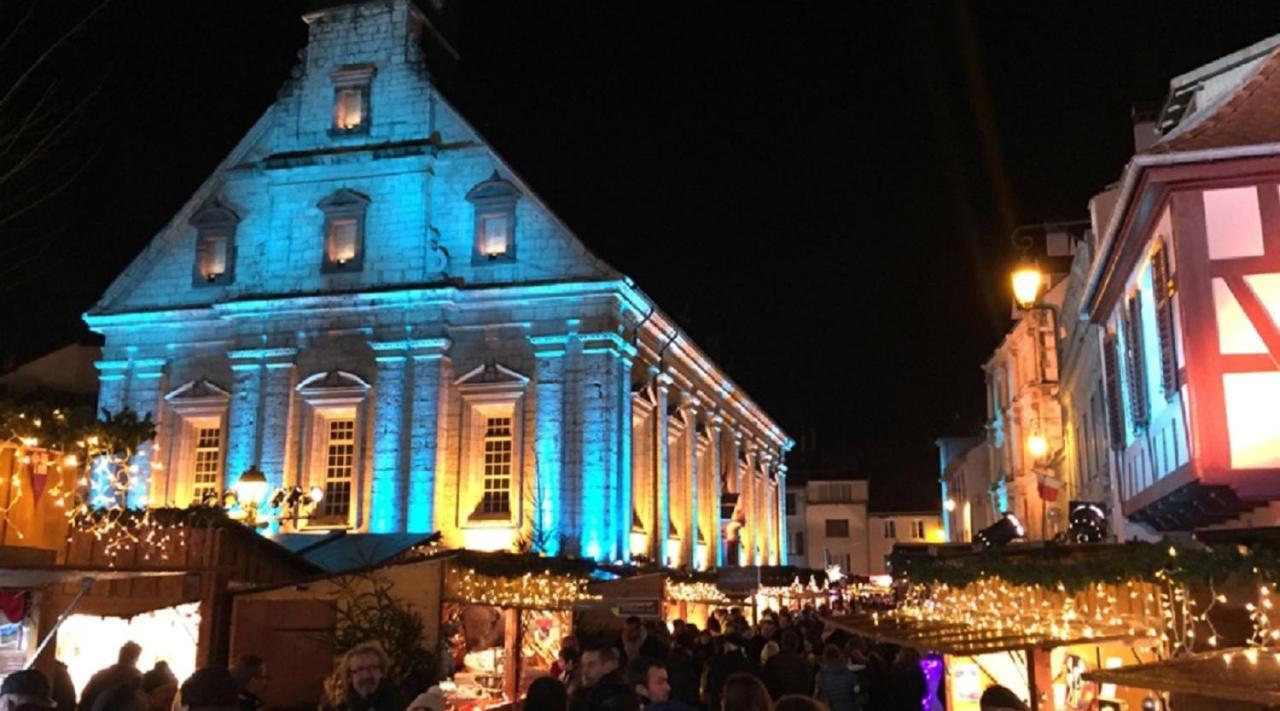 Appart'Hotel De La Gare Montbéliard Esterno foto